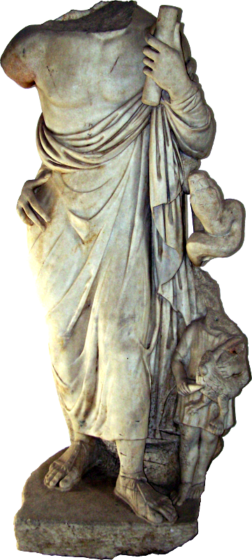 Asklepios Statue vom Forum Romanum.